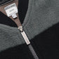 Late 90s Paint Stripe Style Fleece Zip Up Vest (XL)