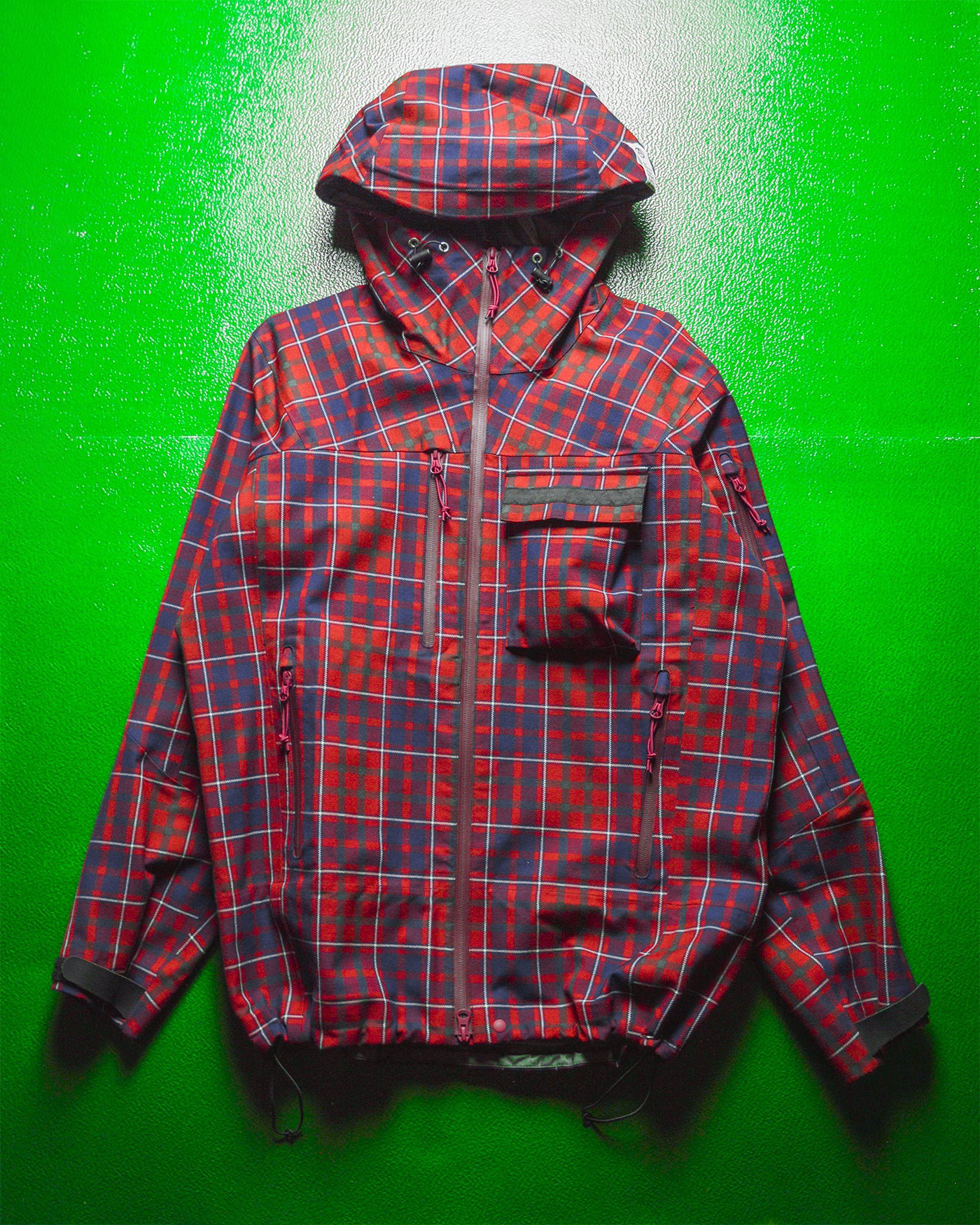 35th Anniversary F/W11 Plaid Taped Seam Technical Jacket (M~L)
