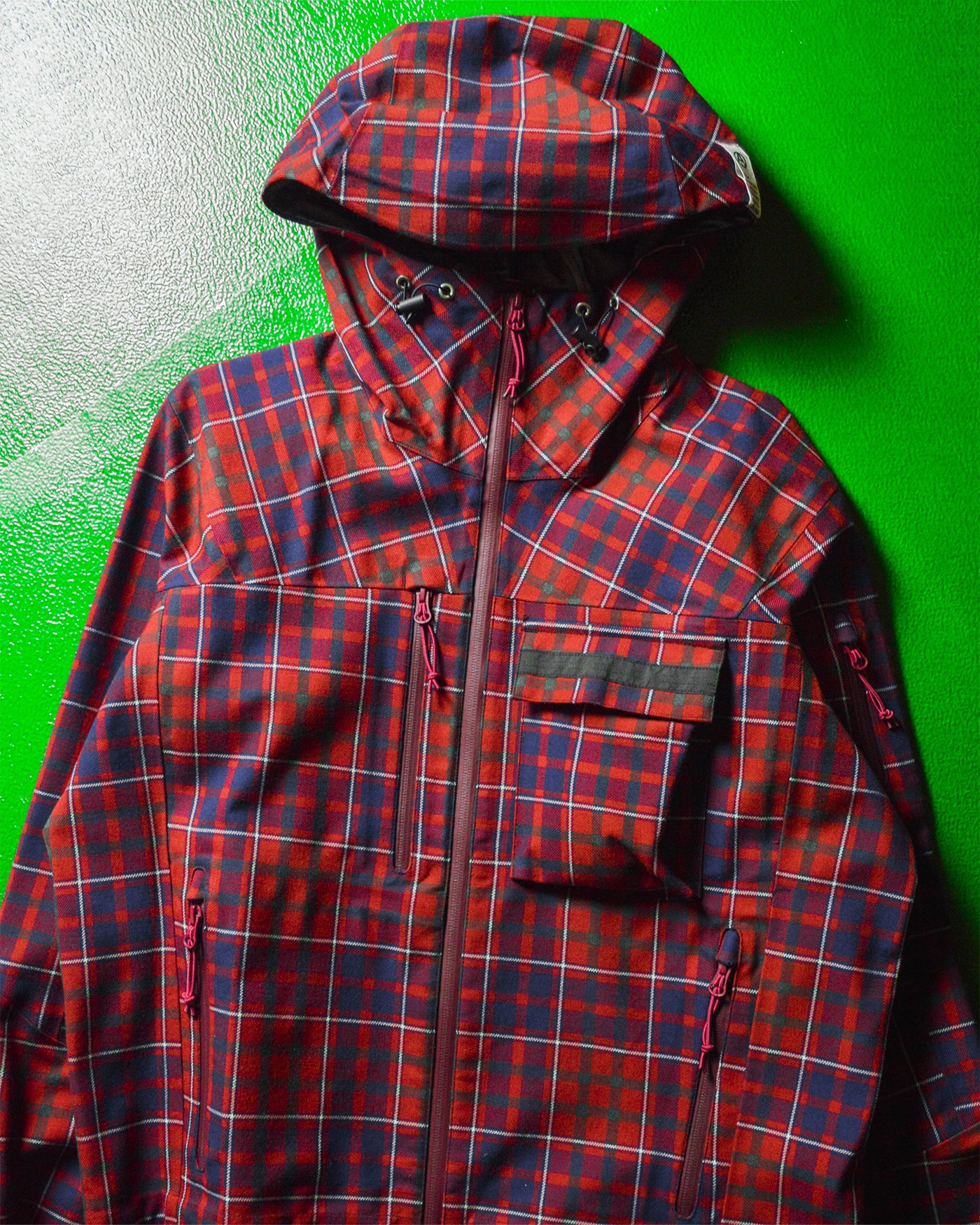 35th Anniversary F/W11 Plaid Taped Seam Technical Jacket (M~L)