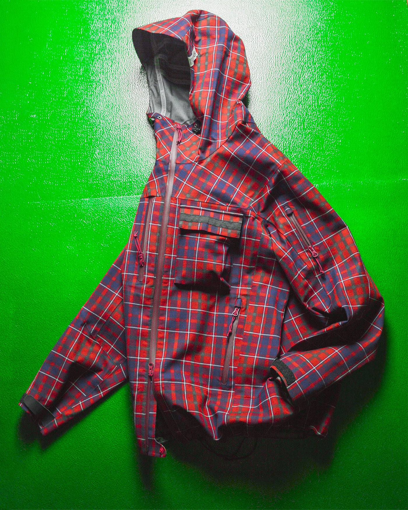 35th Anniversary F/W11 Plaid Taped Seam Technical Jacket (M~L)