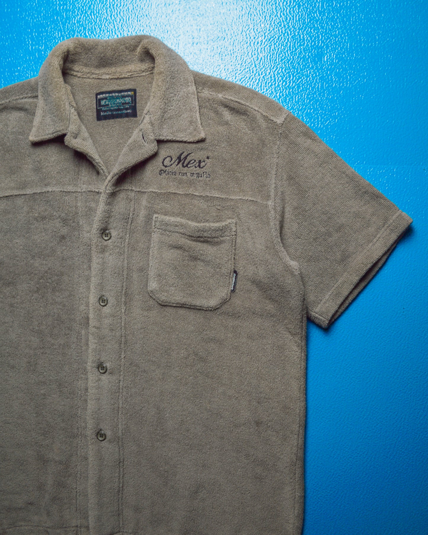 2005 Terry / Towelling Cloth Mex Logo Shirt  (M)