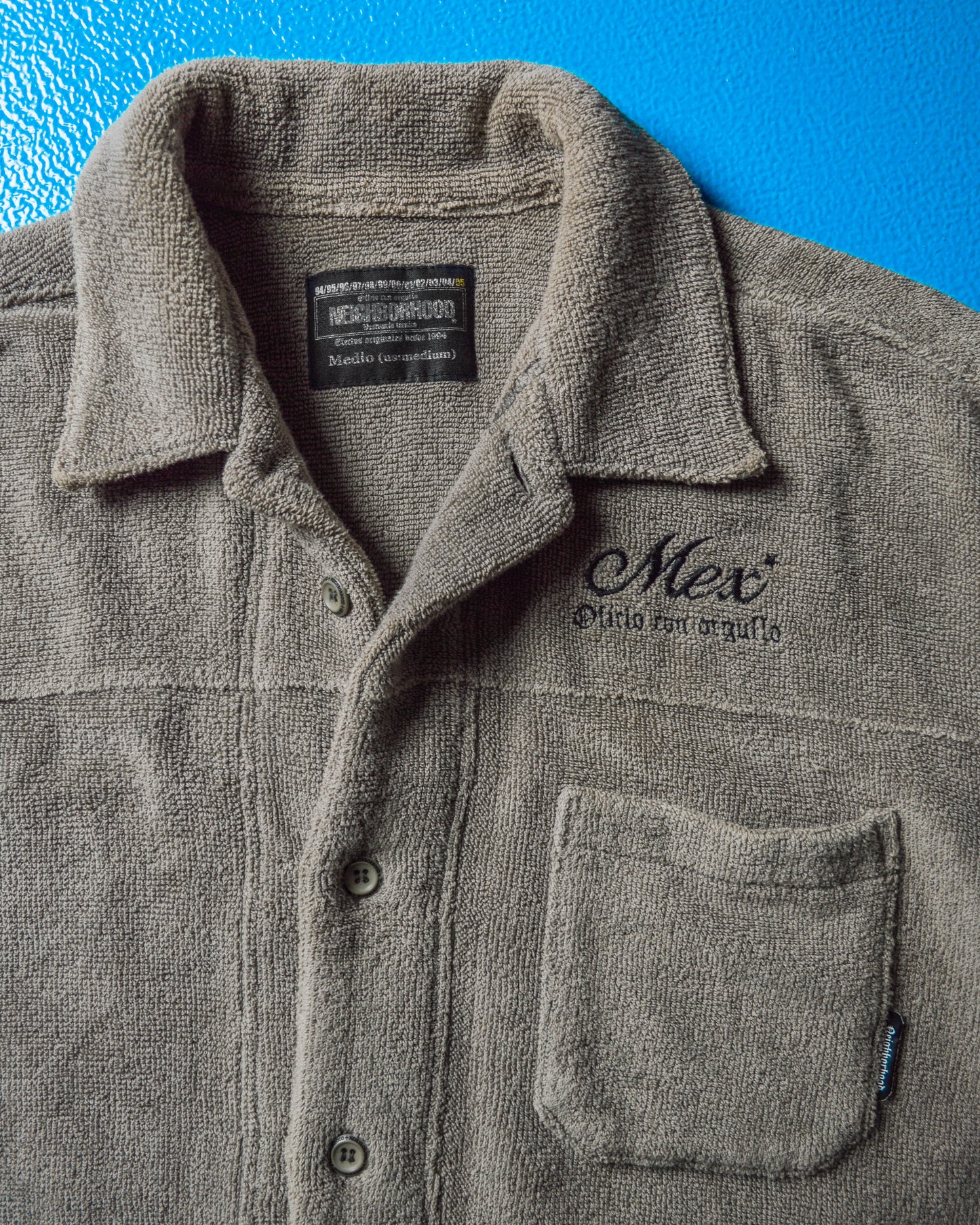 2005 Terry / Towelling Cloth Mex Logo Shirt  (M)