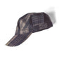 90s Grey Black Plaid / Check Tank / Military Style Cap / Hat&nbsp; (OS)