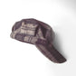 90s Grey Black Plaid / Check Tank / Military Style Cap / Hat&nbsp; (OS)