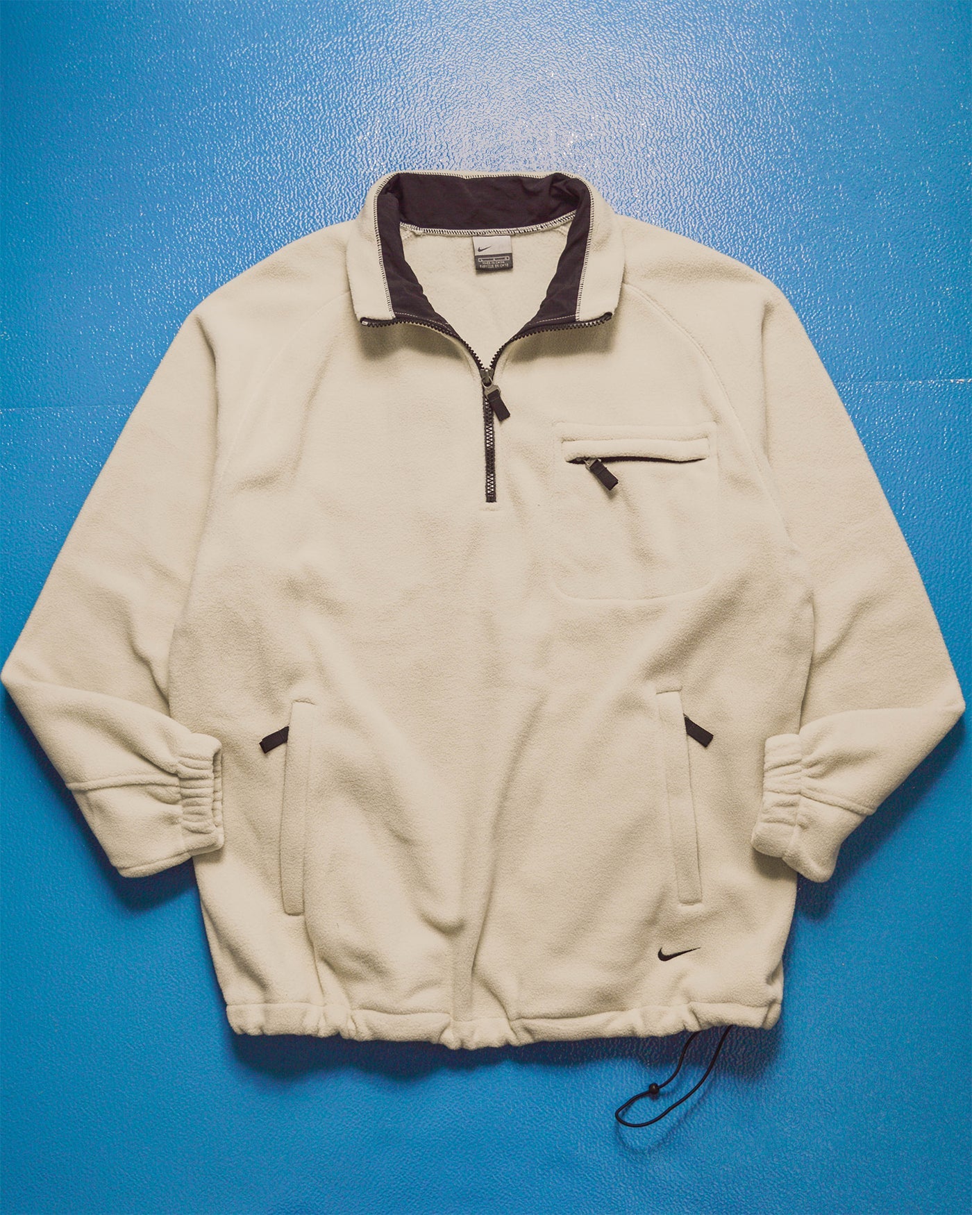 Fall 2000 Cream Quarter Zip Fleece Pullover (M~L)