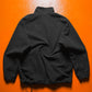 Fall 2000 Tonal Black Quarter Zip Fleece Pullover (M~L)