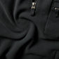 Fall 2000 Tonal Black Quarter Zip Fleece Pullover (M~L)