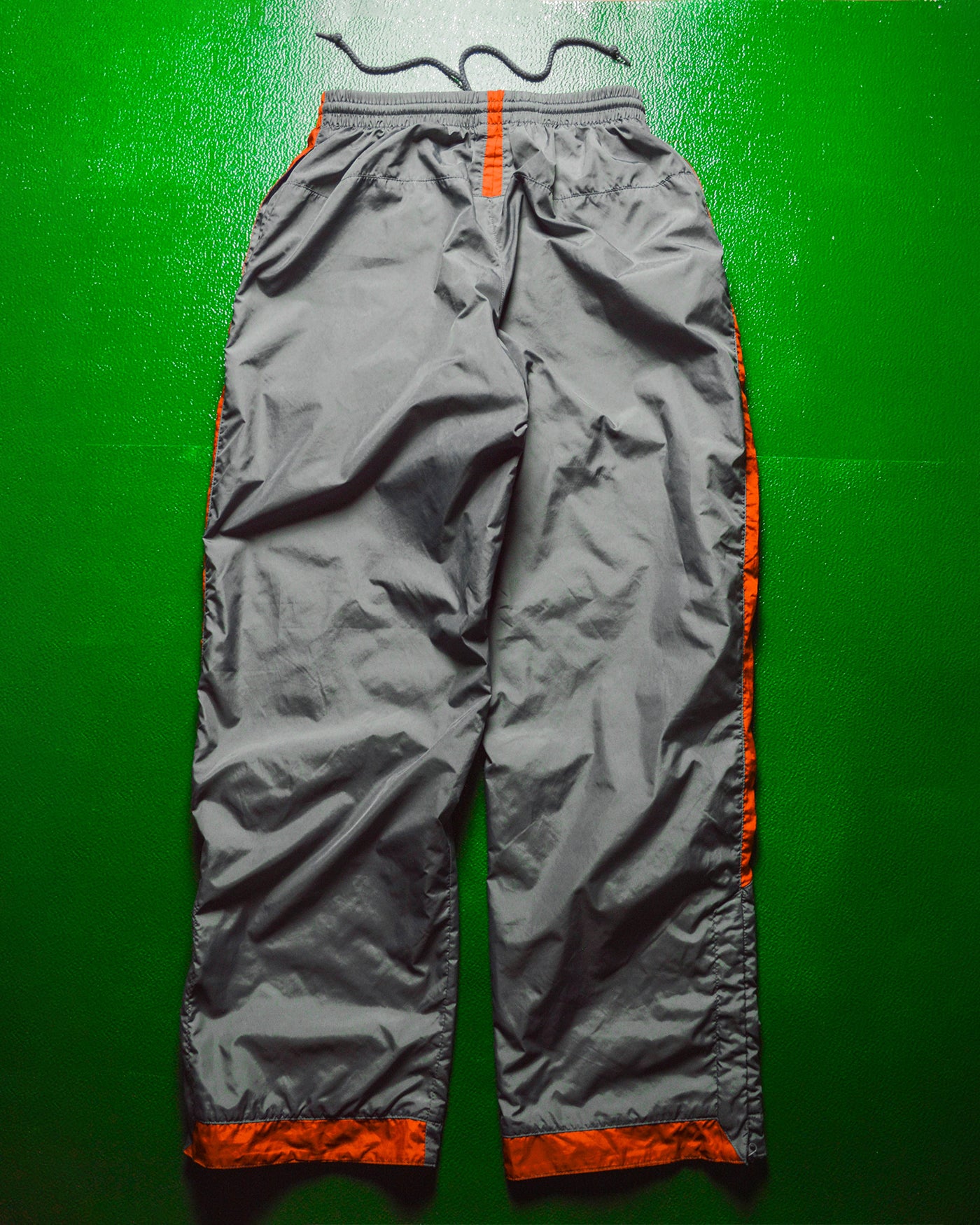 Fall 2001 Striped Grey Orange Tracksuit Bottoms / Pants ()