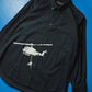Early 2000s Helicopter Print Shirt (L~XL)