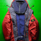 AW1992 Formula Steel Shimmer Red Balaclava Jacket with Liner (XL)