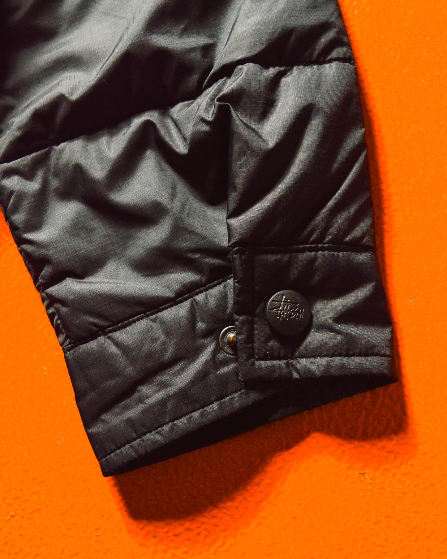 Black Tonal Logo Padded Work Jacket (M~L)