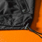 Late 90s Black Ripstop Embroidered Sleeve Logo Windbreaker Jacket (M~L)
