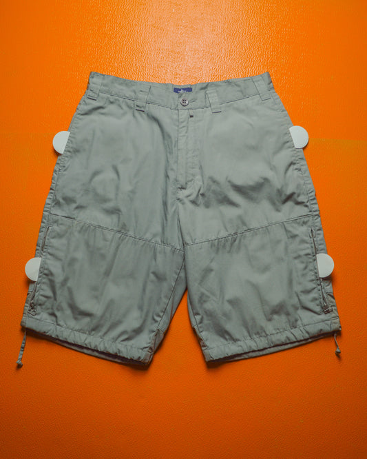 Light Grey Side Pocket Cargo Shorts ( 30)