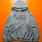 Mid 2000s Graffiti Logo Applique Hoody (M)