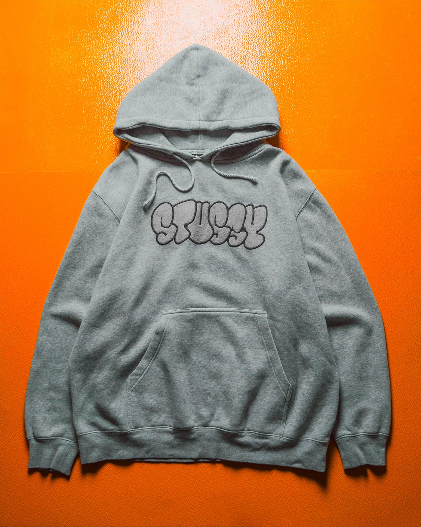 Mid 2000s Graffiti Logo Applique Hoody (M)