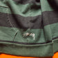 Mid 2000s Green Grey Side Logo Zip Up Hoody (M~L)