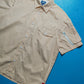Orange Gingham MA-1 Pocket Cargo Short Sleeve Shirt (~M~)