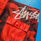 Red Venus Asymmetrical Logo Poly Board Shorts (32)