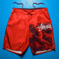 Red Venus Asymmetrical Logo Poly Board Shorts (32)