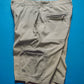 Stone Grey Embroidered Logo Zipped Cargo Shorts (31)