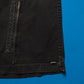 Washed Black Asymmetrical Flight Cargo Pocket Shorts (32)