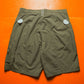 Surplus Green Asymmetrical Multi-Pocket Ripstop Cargo Shorts ( 34 )