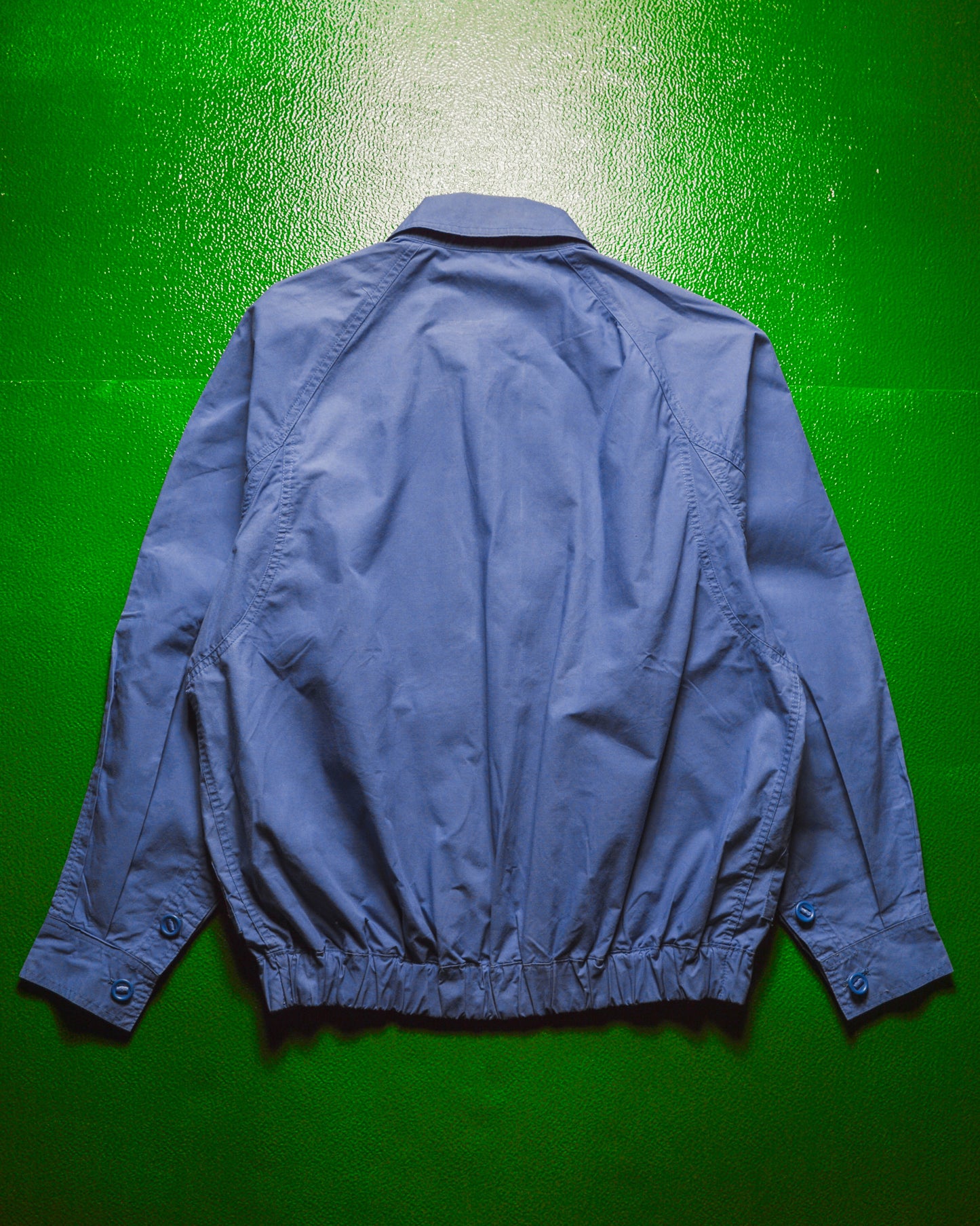 Japanese Exclusive 3-d Pocket Powder Blue Short Work Jacket (~M~)