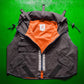 Tactical Multi-Pocket Concealable Hooded Cropped Vest; (~M~)