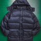 Stussy Navy Ripstop Multi-compartment Tactical Puffer Jacket (~M~)