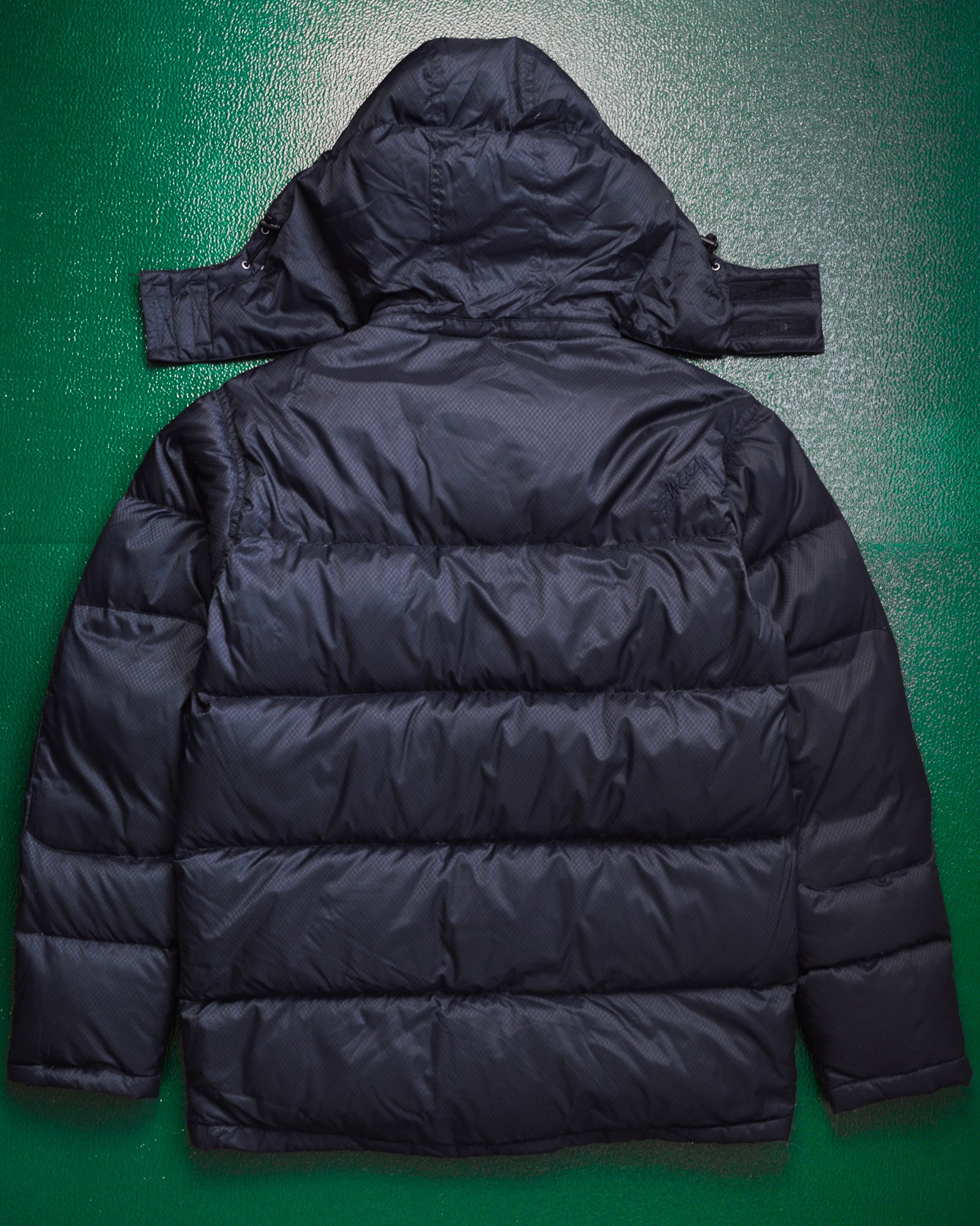 Stussy Navy Ripstop Multi-compartment Tactical Puffer Jacket (~M~)