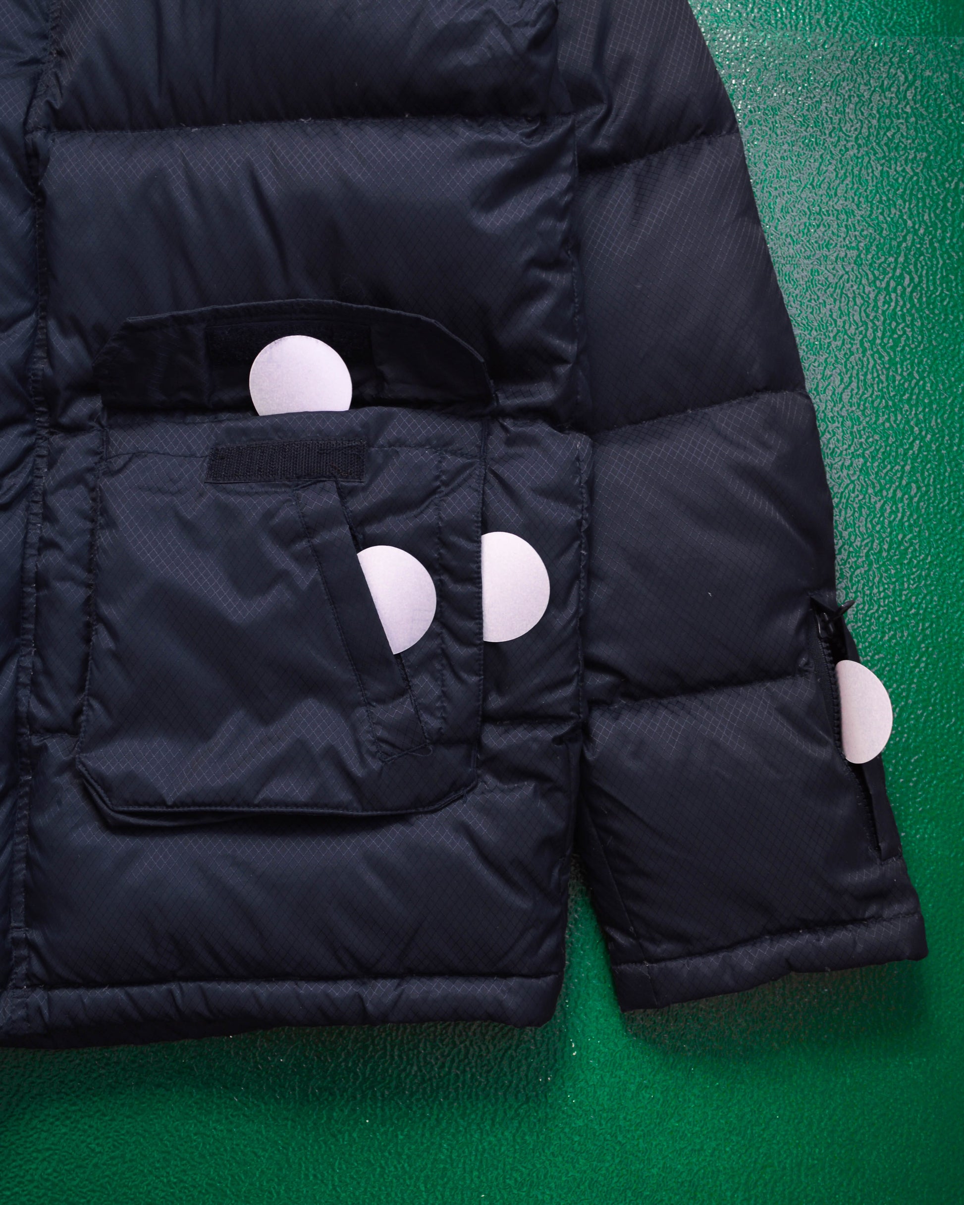 Stussy Navy Ripstop Multi-compartment Tactical Puffer Jacket (~M~)
