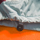 Baby Blue / Burgundy / White Panelled Jacket (XL)