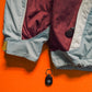 Baby Blue / Burgundy / White Panelled Jacket (XL)