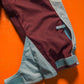 Baby Blue / Burgundy / White Panelled Jacket (XL)