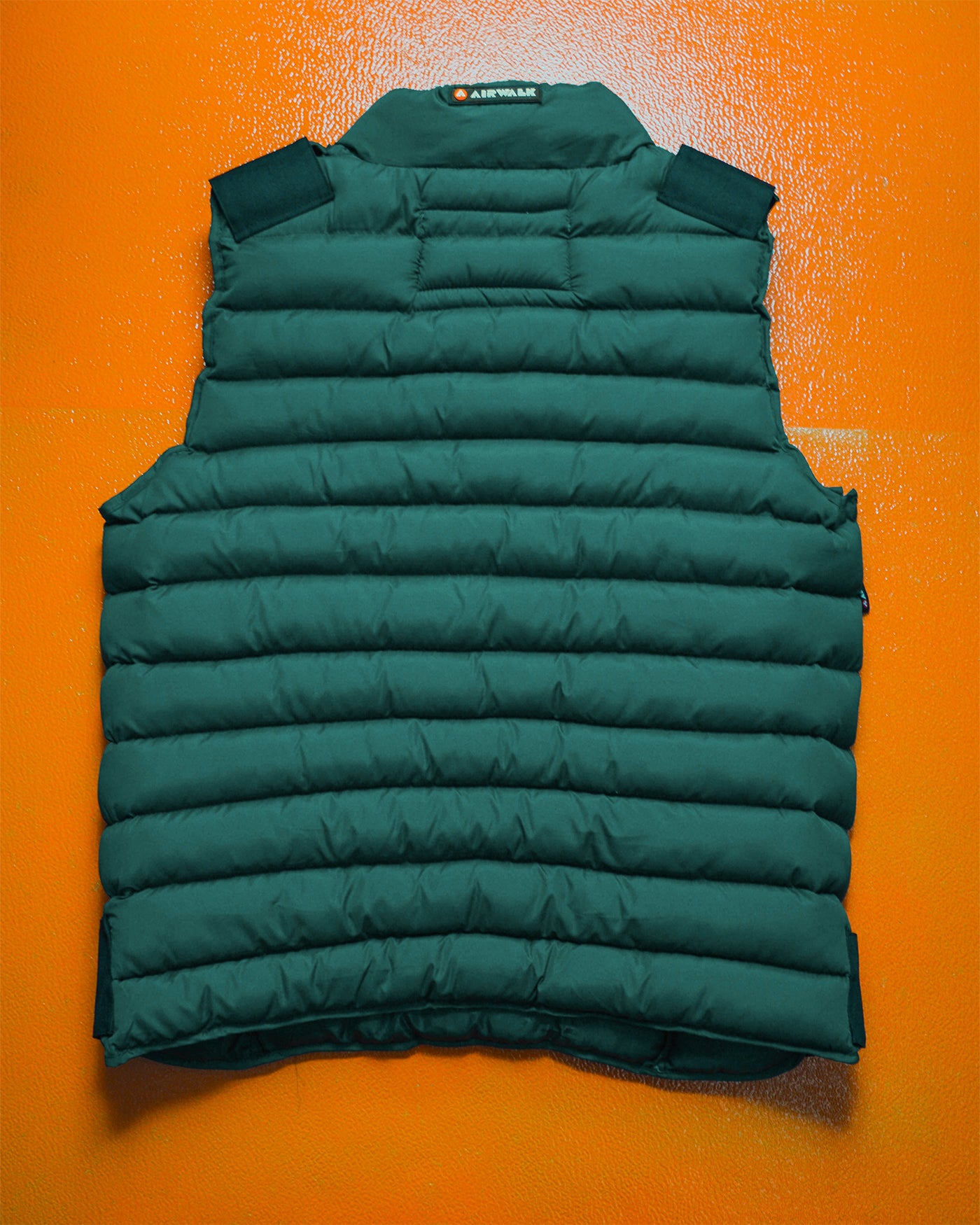 Green Bulletproof Style Puffer Vest / Gilet (L)