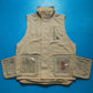 Beige Concealed Compartment Tactical Utility Vest (L)