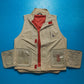 Beige Concealed Compartment Tactical Utility Vest (L)
