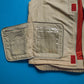 Beige Concealed Compartment Tactical Utility Vest (L)