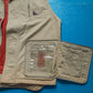 Beige Concealed Compartment Tactical Utility Vest (L)