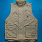 Beige Concealed Compartment Tactical Utility Vest (L)