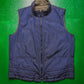 Reversible Navy  Olive Brown Vest (M)