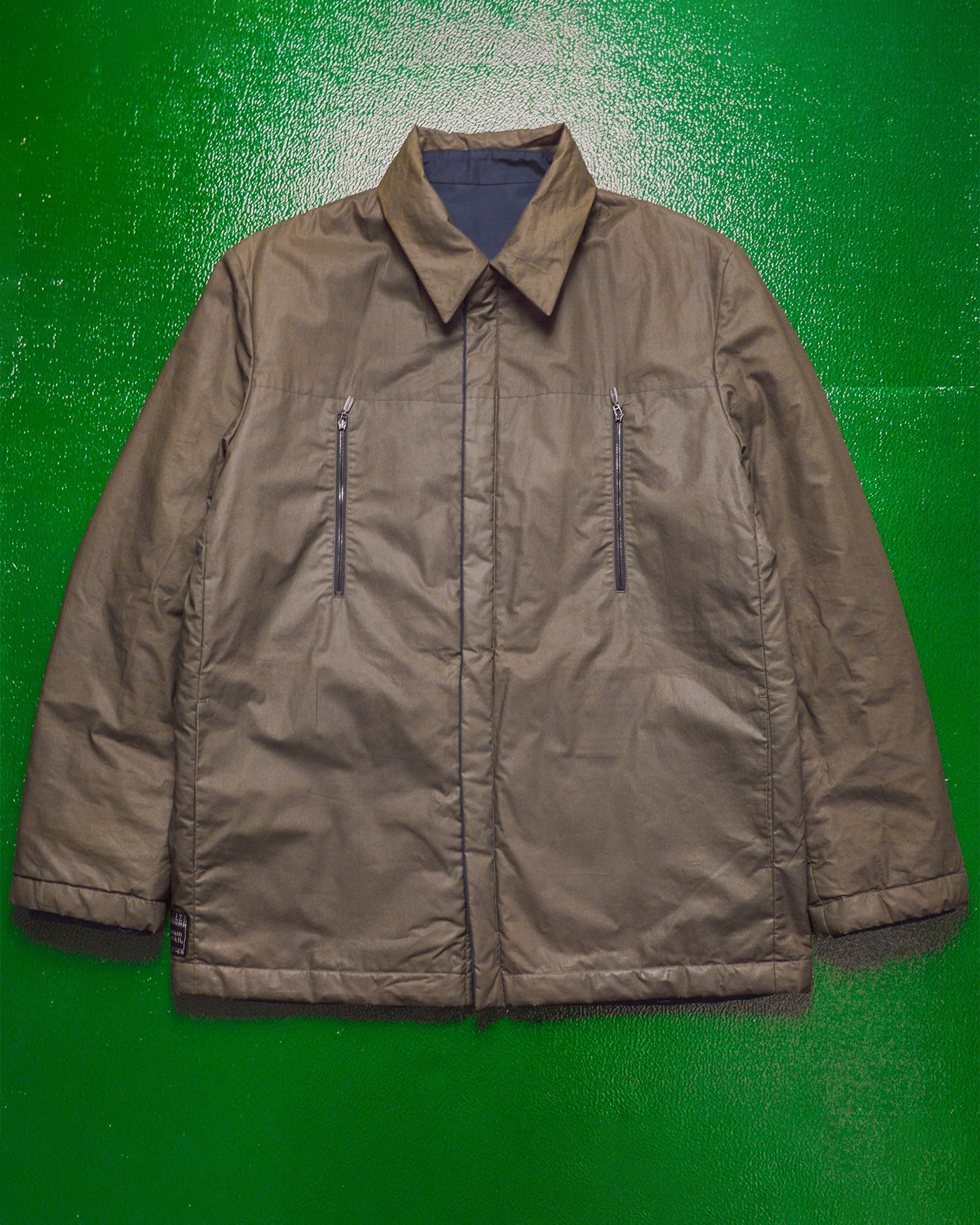 Reversible Navy  Olive Brown Jacket (M~L)