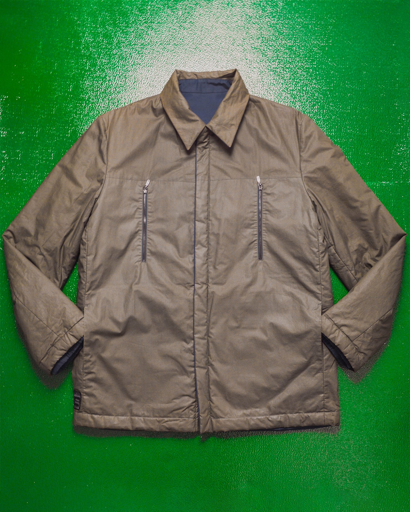 Reversible Navy  Olive Brown Jacket (M~L)