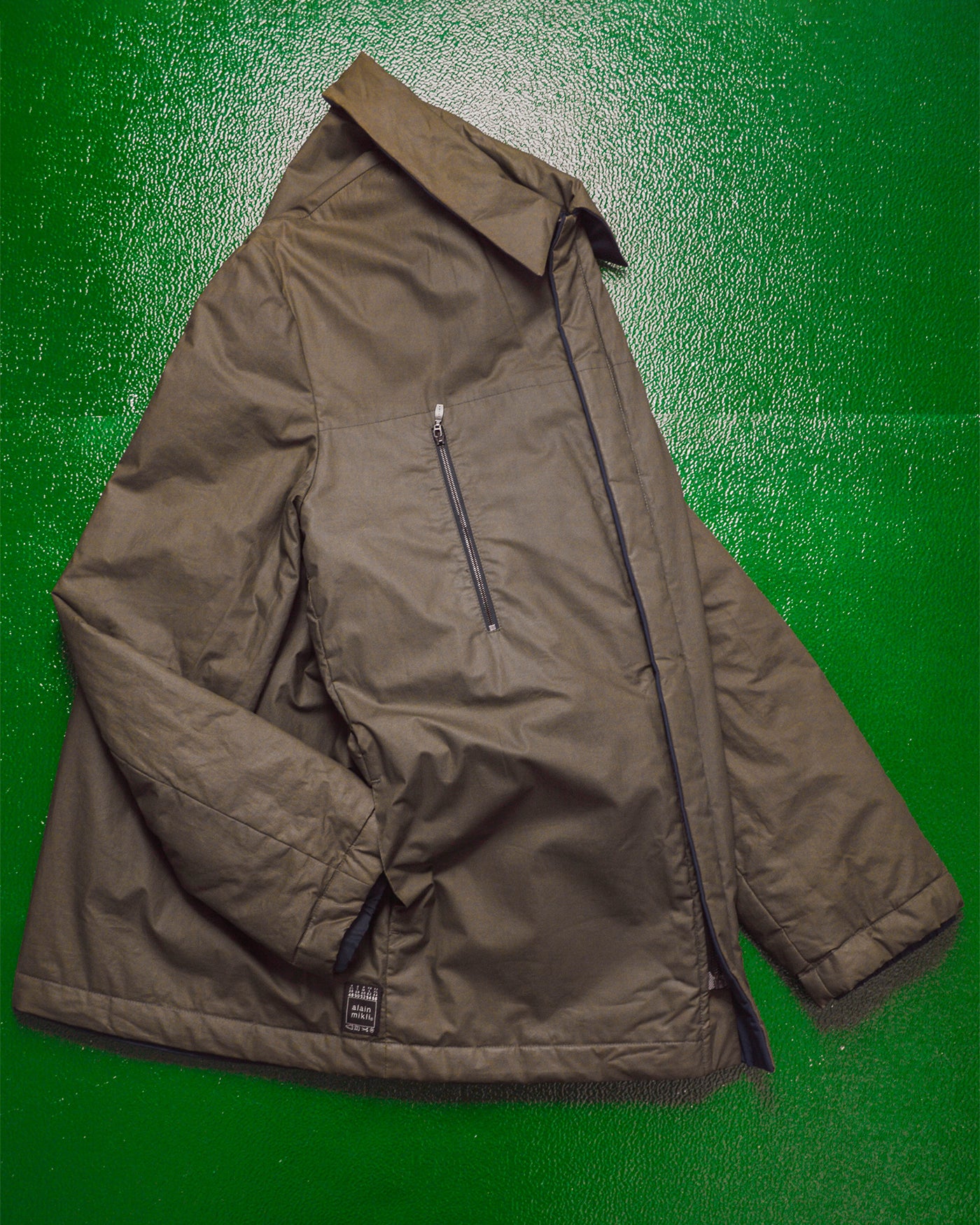 Reversible Navy  Olive Brown Jacket (M~L)