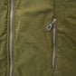 90s Olive Green Oversized Military Style Padded Bomber Jacket (~L~)