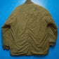90s Olive Green Oversized Military Style Padded Bomber Jacket (~L~)