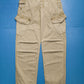 Aged Slanted Beige Cargo Pants (32)