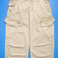Aged Slanted Beige Cargo Pants (32)