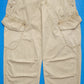 Aged Slanted Beige Cargo Pants (32)