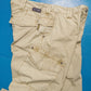 Aged Slanted Beige Cargo Pants (32)